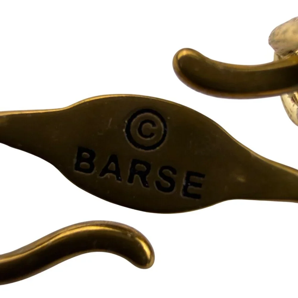 Barse Womens Red Stone & Gold Tone Earrings & Necklace Set - Picture 4 of 9